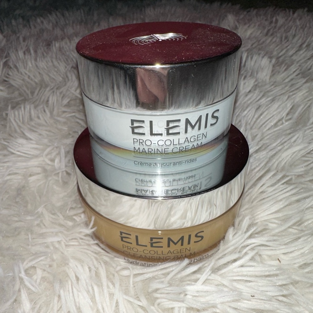 Elemis Pro-Collagen Cleansing Balm & Pro-Collagen Marine Cream Skincare Bundle